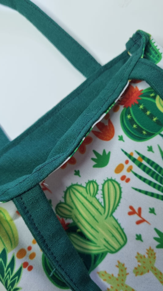 A5 cactus tote bag