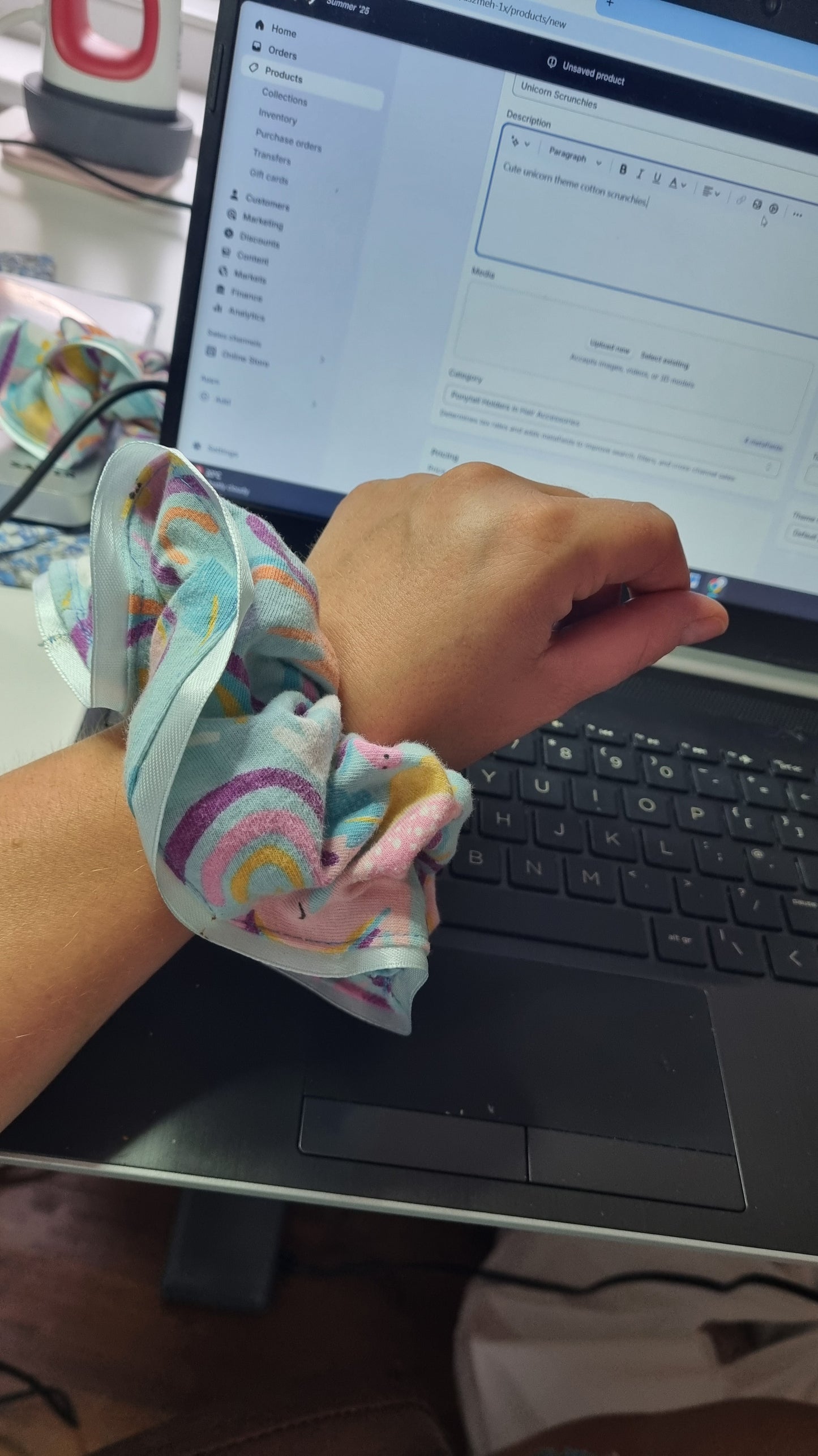 Unicorn Scrunchies