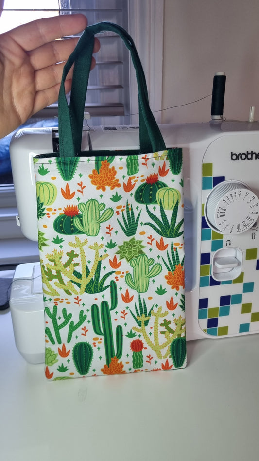 A5 cactus tote bag